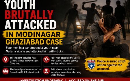 Youth Brutally Attacked in Modinagar Ghaziabad Case