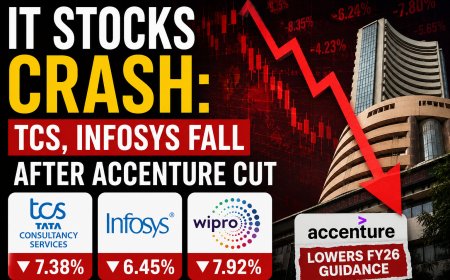 IT Stocks Crash: TCS, Infosys Fall After Accenture Cut