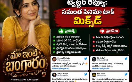 మా ఇంటి బంగారం ట్విట్టర్ రివ్యూ: సమంత సినిమా టాక్ మిక్స్‌డ్