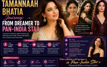 Tamannaah Bhatia Journey: From Dreamer to Pan-India Star