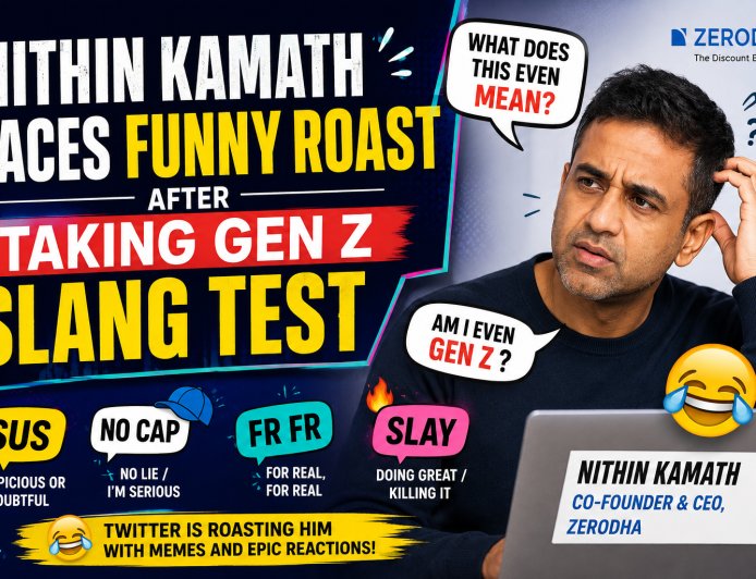 Nithin Kamath Faces Funny Roast After Taking Gen Z Slang Test
