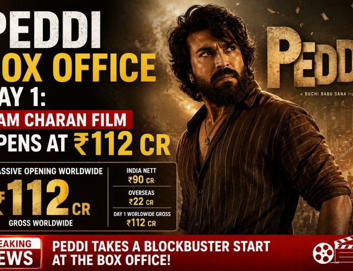 Peddi Box Office Day 1: Ram Charan Film Opens at ₹112 Cr