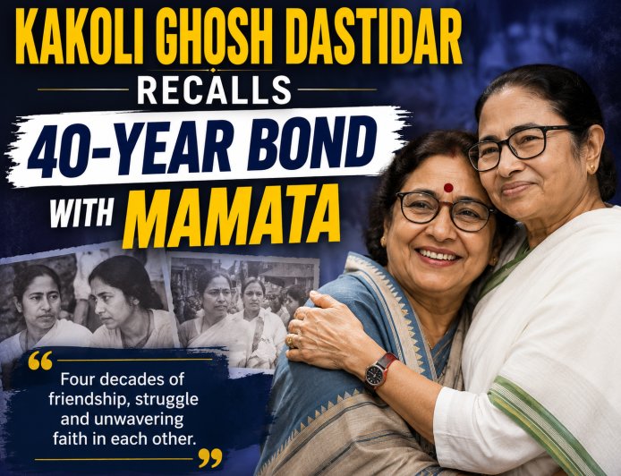 Kakoli Ghosh Dastidar Recalls 40-Year Bond with Mamata