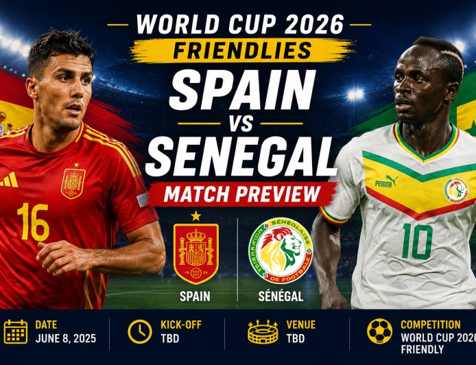 World Cup 2026 Friendlies: Spain, Senegal Match Preview