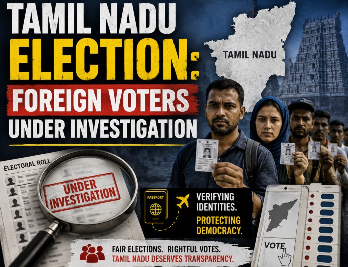 Tamil Nadu Election: Foreign Voters Under Investigation