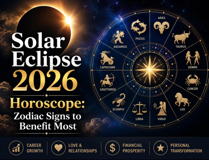 Solar Eclipse 2026 Horoscope: Zodiac Signs to Benefit Most