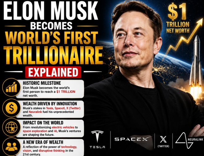 Elon Musk Becomes World’s First Trillionaire Explained
