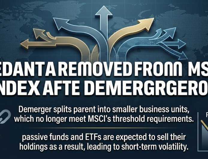 Vedanta Removed from MSCI Indexes After Demerger Move