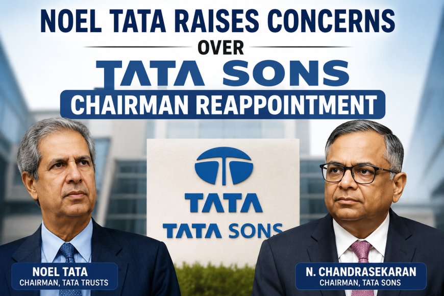 Noel Tata Raises Concerns Over Tata Sons Chairman Reappointment