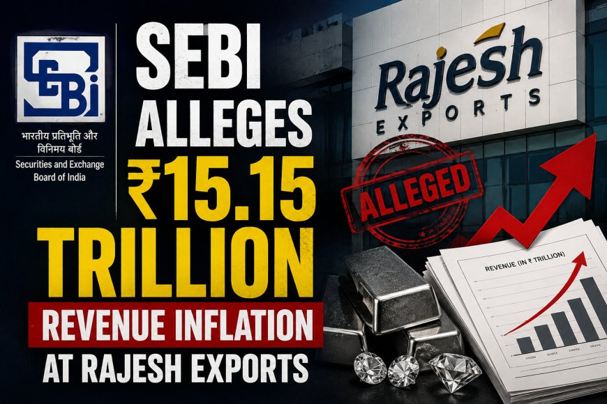 SEBI Alleges ₹15.15 Trillion Revenue Inflation at Rajesh Exports
