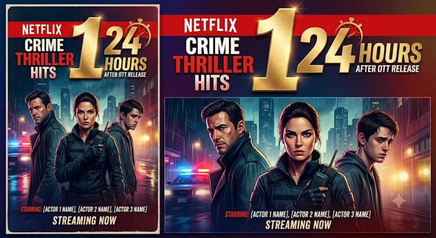 Netflix Crime Thriller Hits #1 in 24 Hours After OTT Release