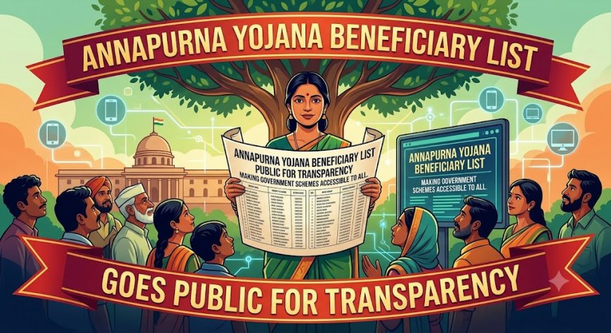 Annapurna Yojana Beneficiary List Goes Public for Transparency