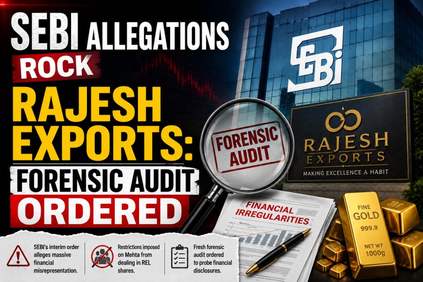 SEBI Allegations Rock Rajesh Exports: Forensic Audit Ordered