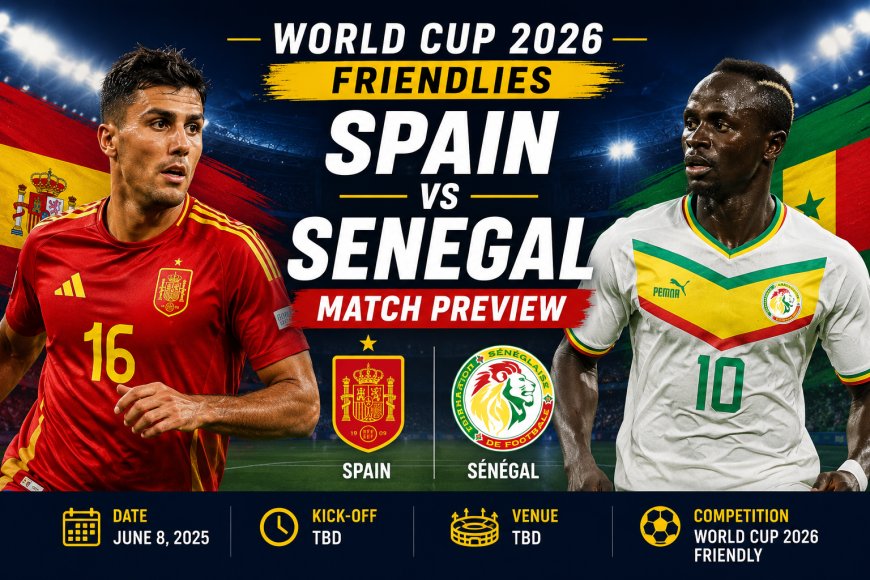 World Cup 2026 Friendlies: Spain, Senegal Match Preview