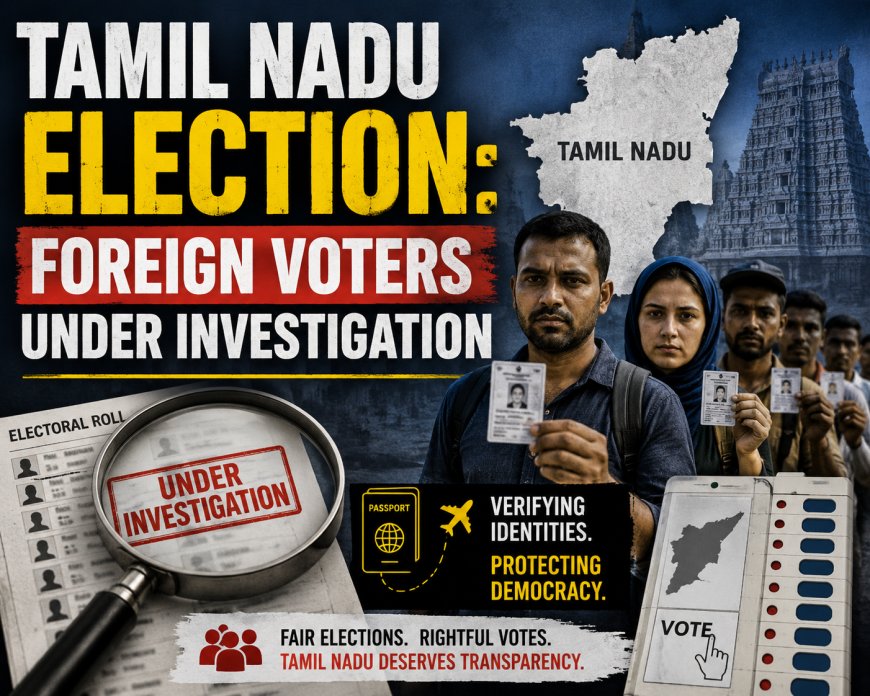 Tamil Nadu Election: Foreign Voters Under Investigation