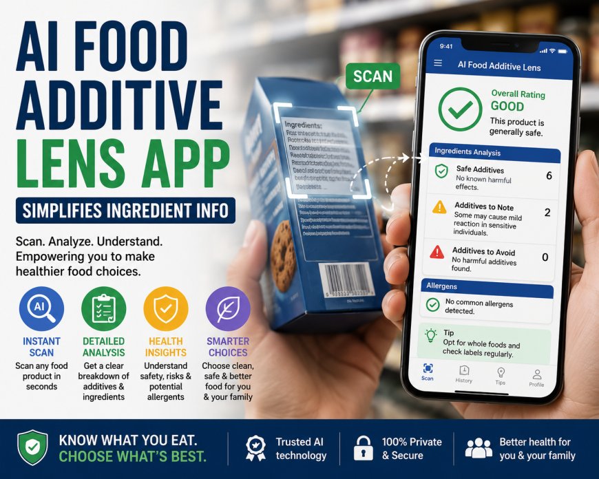 AI Food Additive Lens App Simplifies Ingredient Info