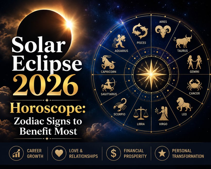 Solar Eclipse 2026 Horoscope: Zodiac Signs to Benefit Most