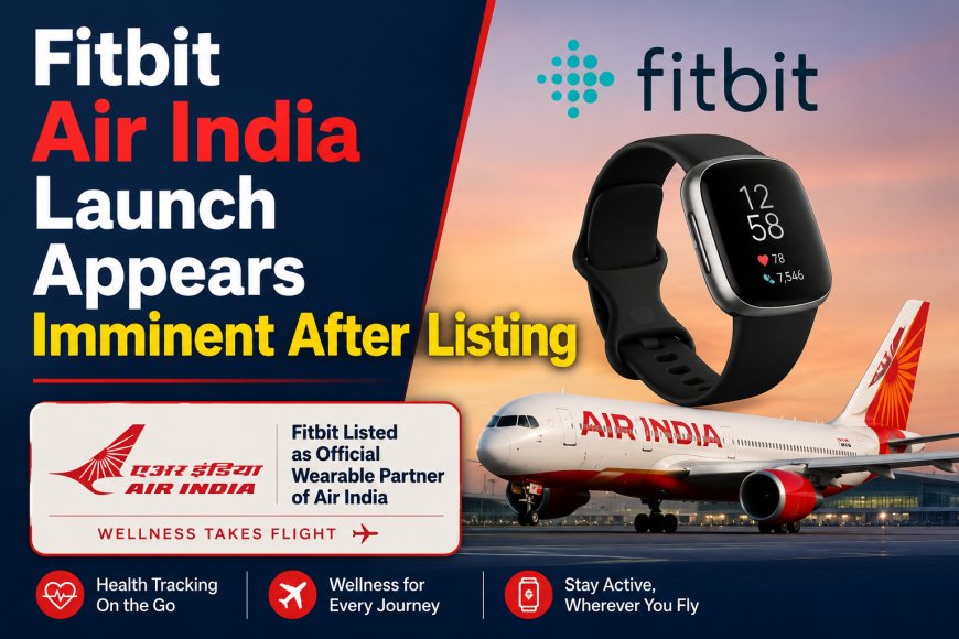 Fitbit Air India Launch Appears Imminent After Listing