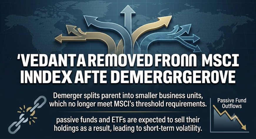 Vedanta Removed from MSCI Indexes After Demerger Move