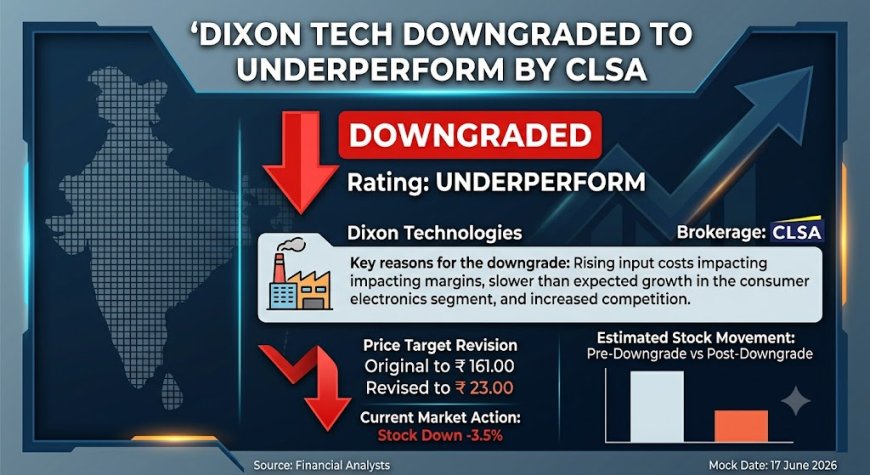 Dixon Tech Downgraded to Underperform by CLSA