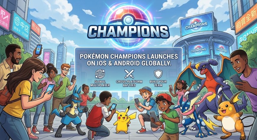 Pokémon Champions Launches on iOS & Android Globally