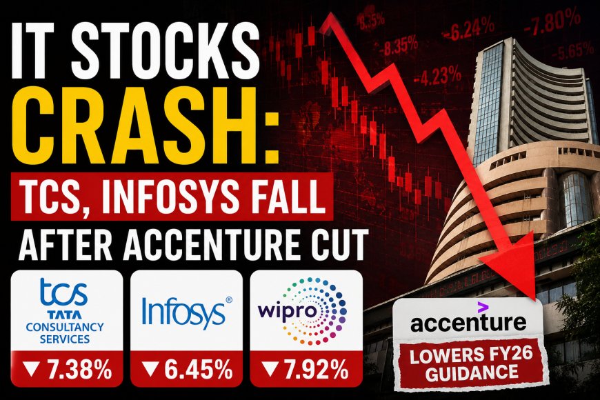IT Stocks Crash: TCS, Infosys Fall After Accenture Cut