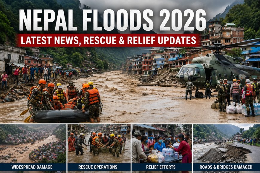 Nepal Floods 2026: Latest News, Death Toll & Rescue Updates